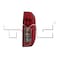 Tyc Tyc Tail Light Assembly, 11-6095-00 11-6095-00 - alternate 1